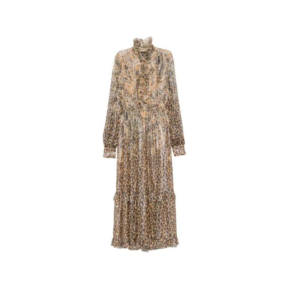 Etro Women Leopard-Print Maxi Dress